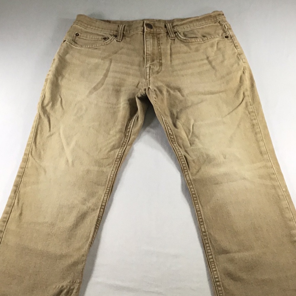 Summer‎ Goodfellow&Co Straight Leg Streetwear Jeans TotalFlex Dusty Tan 34x30